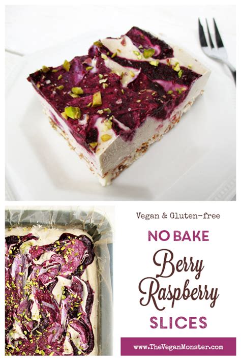It's always nice when you can find a recipe that uses ingredients that are identifiable but can stand up to a grocery store product. No-Bake Berry Vanilla Slices (Vegan, Gluten-free) | The ...