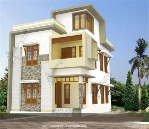 Contemporary Kerala House Designs At 1500 Sqft