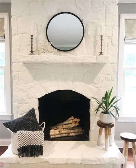 Fantastic Photo Small Stone Fireplace Strategies Stacked Stone