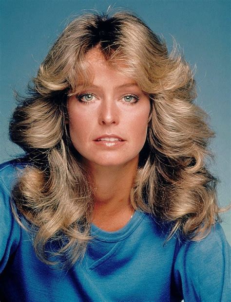 How To Get Farrah Fawcett S Famous Long Feathered Hairstyle From The 70s Click Americana