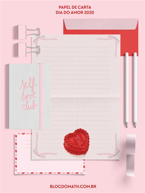 Papel De Carta Romantico Para Imprimir