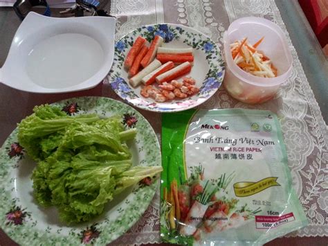 Untuk kelainan, berikut resepi vietnamese spring roll boleh dibuat untuk snek diet. Diaries of Me: Meh Main Masak2 - Vietnamese Spring Rolls