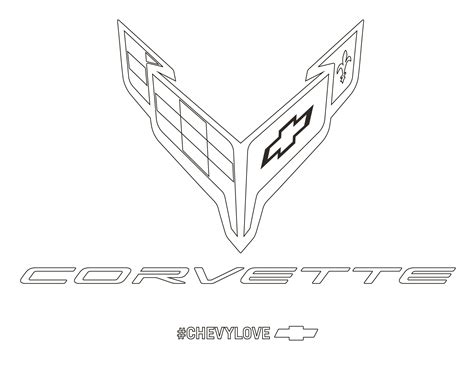 Corvette | Coloring books, Corvette, Chevrolet corvette z06