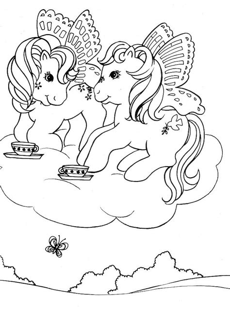 Alternatively, use the old color guides: Min Lille Pony Tegninger til Farvelægning. Printbare ...