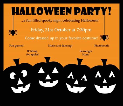 53 Spooky Halloween Party Invitation Wording Ideas And Poems The Organized Mom