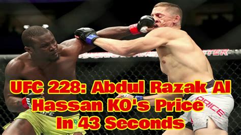 UFC Abdul Razak Alhassan Ko S Price In Secs YouTube