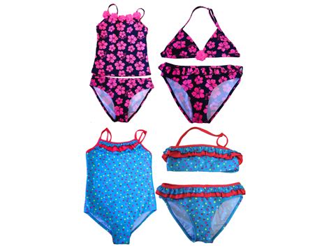 Girls Childrens Kids Bikini Set Swimming Costume Tankini Summer Beach 3