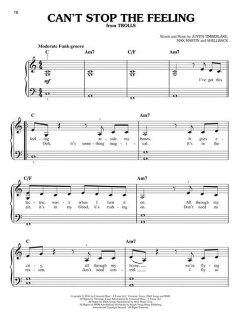 Pop Songs For Kids: Easy Piano
