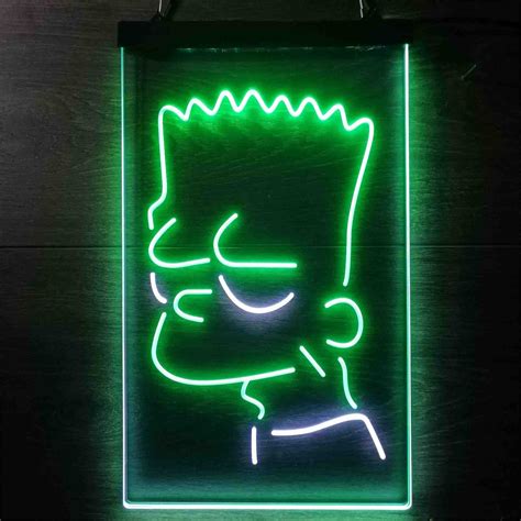 The Simpsons Bart Neon Like Led Sign Pro Led Sign