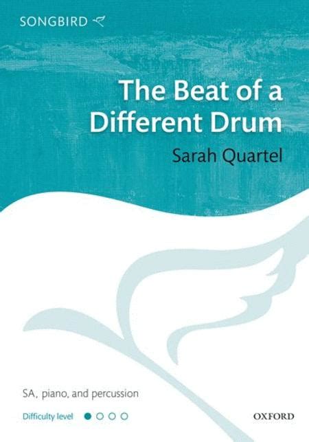 Sheet Music The Beat Of A Different Drum Sa Piano