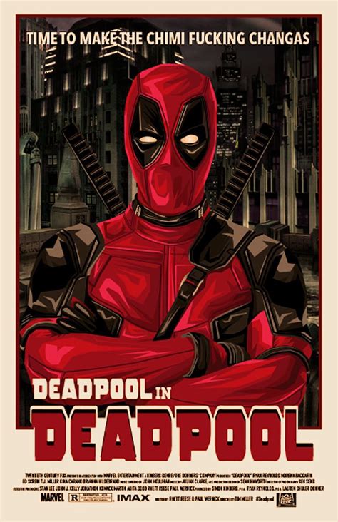 Deadpool By Richie Gonzalez Home Of The Alternative Movie Poster Amp