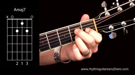 And the segment , which is cut from the circle by a chord (a line between two points on the circle). Learn Guitar Chords: A Major 7 - Beginner Acoustic Guitar ...