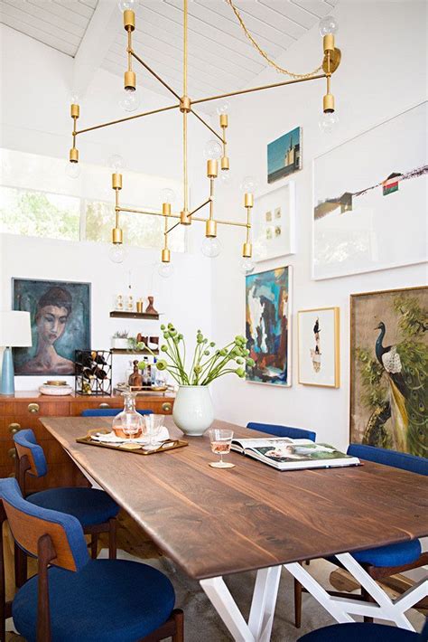 At Home With Emily Henderson Eclectic Dining Room Dining Room