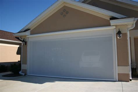 Electric Roll Up Garage Screens Micheles Hide Away Screens