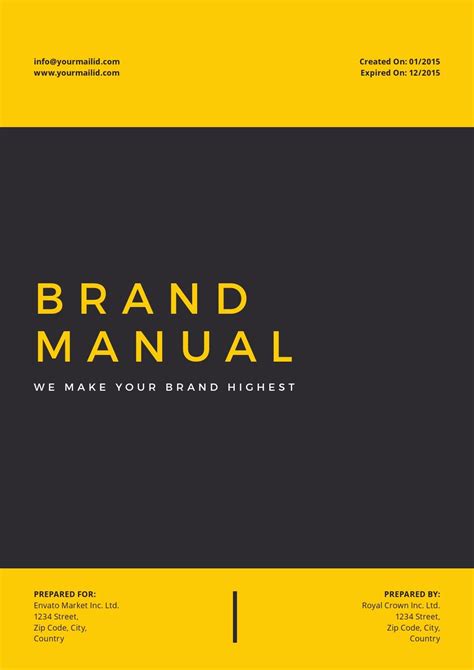 Brand Manual by royalcrown - Issuu
