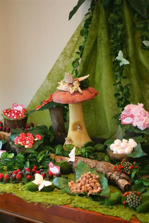 Karas Party Ideas Enchanted Forest Woodland Fairy Girl Birthday Party