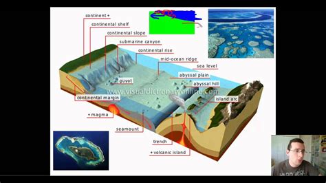 Ocean Basins Part 1 Features Of The Ocean Floor Continental Margin