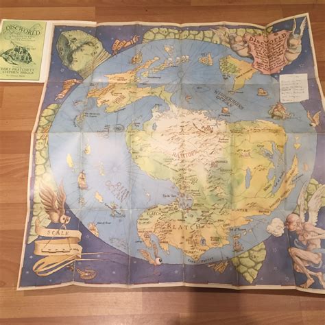 Terry Pratchett Discworld Map