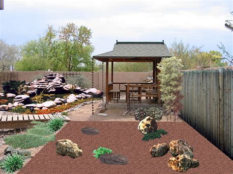 A Japanese Garden In The Desert