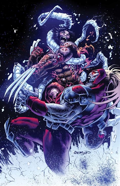 Wolverine Vs Omega Red Wolverine 4 Variant By Patrick Gleason And