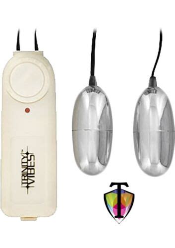 Twin Vibrating Silver Bullets Double Vibrator Sex Toy For Women Remote Control 811847012190 Ebay