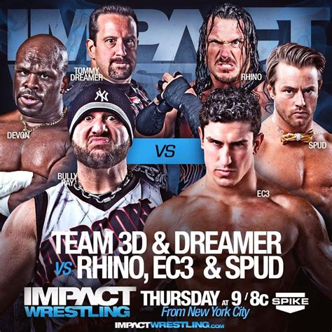 Tna Impact Wrestling 24072014 Resultados Vídeos 6 Man New York