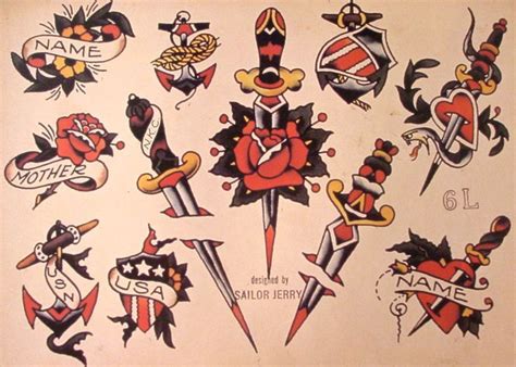 Sailor Jerry Tattoo Flash Supreme