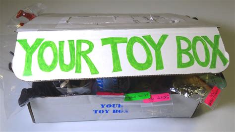 Opening Your Toy Box Subscription Box 3 September 2015 Youtube