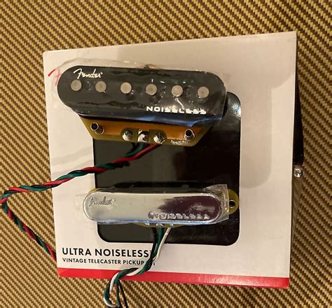 Fender American Gen4 Noiseless Telecaster Pickups Reverb