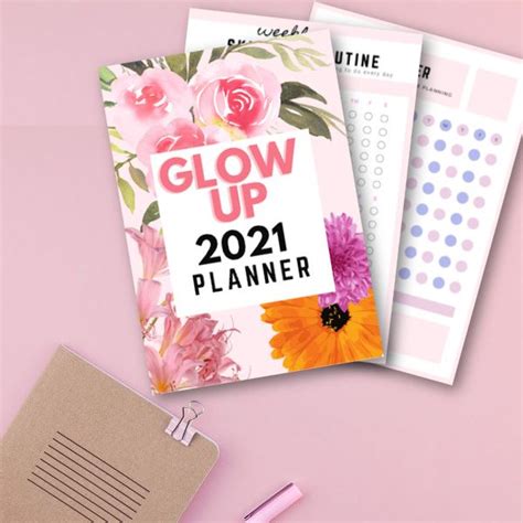 2022 Glow Up Checklist How To Glow Up FREE Printable Planner Real