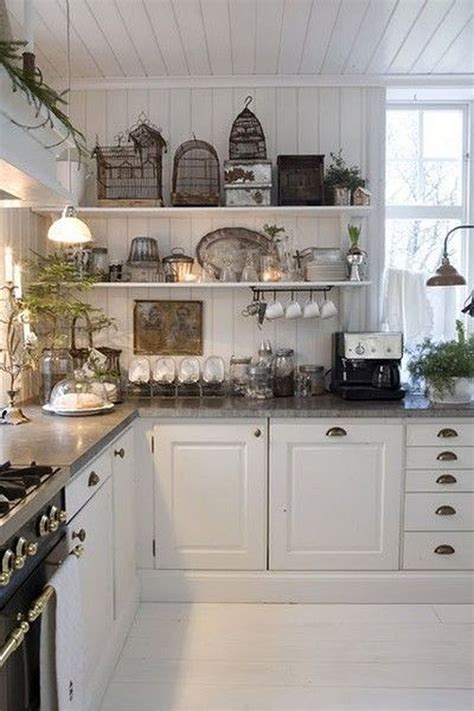 50 Awesome French Country Cottage Decoration Ideas Cottage Kitchen