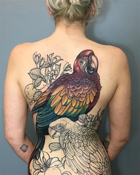 30 Adorable Parrot Tattoo Designs You Will Love Art And Design