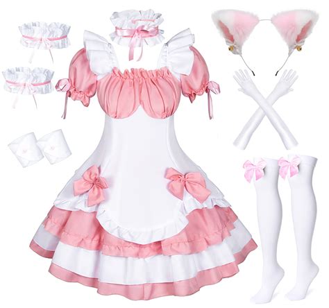 Buy Anime French Maid Lolita Fancy Queen Princess Dress Cosplay Costume