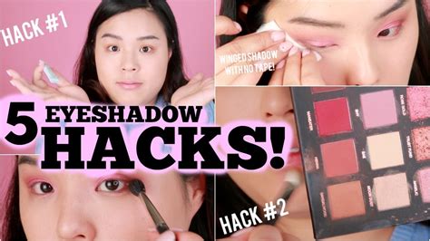 5 eyeshadow hacks you need to know eyeshadow for asian eyes eyeshadow for begginners youtube