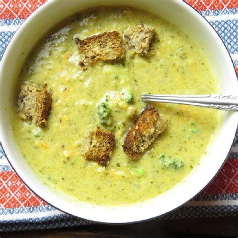 Creamy And Surprisingly Cheesy Broccoli Cauliflower Soup Your Guests