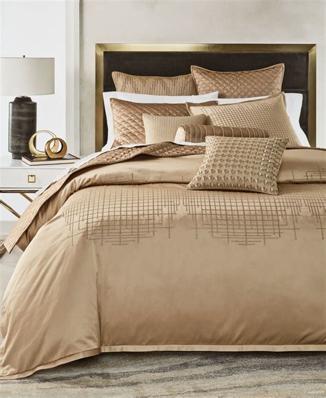 Hotel Collection Closeout Deco Embroidery Duvet Cover Sets Created For Macys Macys Hotel