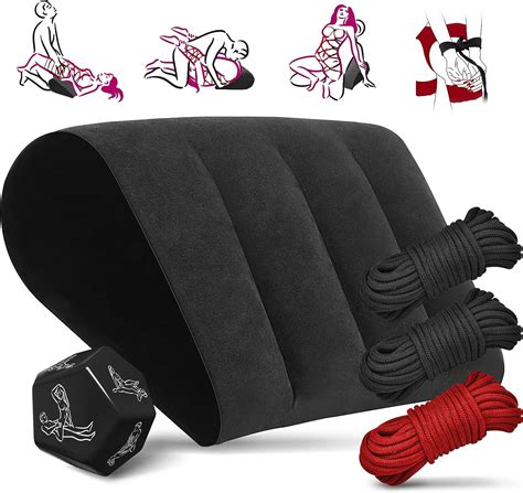 Sex Position Pillow For Adults Sex Inflatable Pillow With Dice And Super Soft Cotton