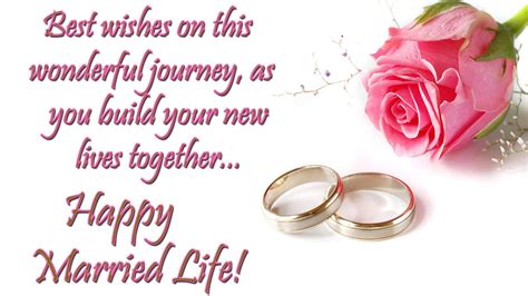Happy Marriage Life Wishes