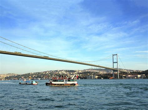 Bridge Over The Bosphorus Strait In Istanbul Photograph By Mikhail