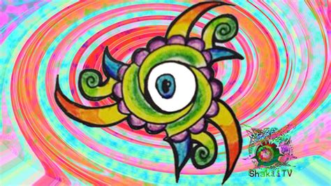 Psychedelic Art Tutorial Sharpie And Crayon Youtube