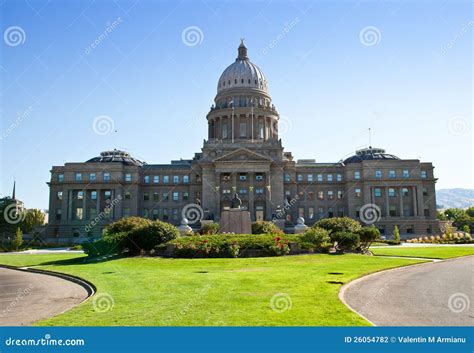 Capitol Building In Boise Idaho Stock Photo Image Of Legislature