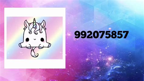 We have more than 100000 newest roblox song codes for you. 19 Unicorn Decal ID's - Roblox/ Welcome to Bloxburg - YouTube