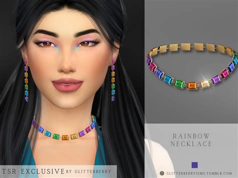 The Sims Resource Rainbow Necklace