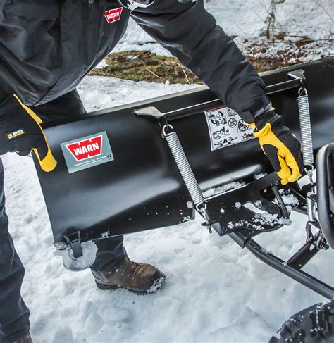 All In One Snow Plow System For Atvs Warn Industries