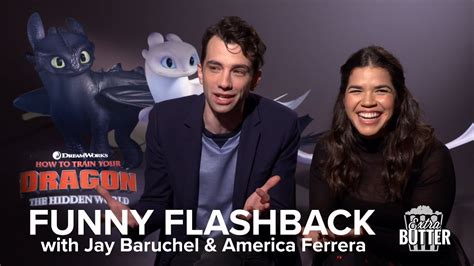 How To Train Your Dragon 3 Funny Flashback Interview Jay Baruchel