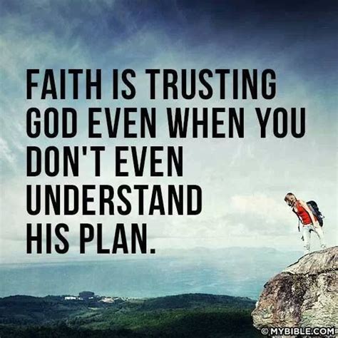 Trust In The Lord Even Though We May Not Undestand What He Does Its