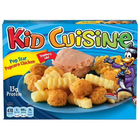 Kid Cuisine Popcorn Chicken And Corn Frozen Meal 865 Oz Frozen