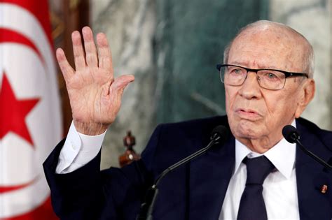 Décès De Béji Caïd Essebsi Président De La République Tunisienne
