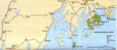 Free Download Maine National Park Maps