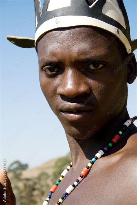 African Tribe Man Stock Photo Adobe Stock
